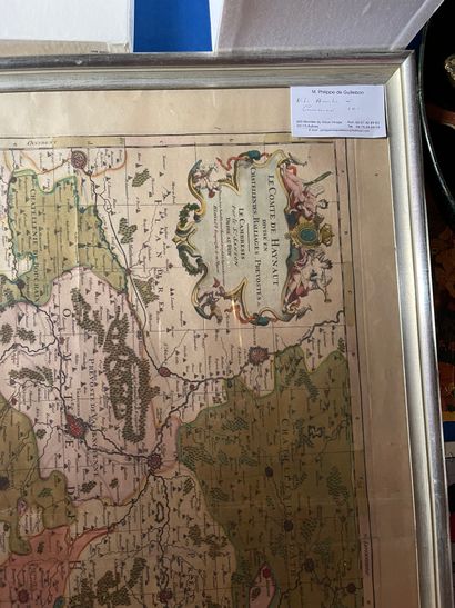 Geographical map of Haynaut County
By JAILLOT,...