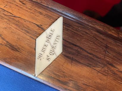 French rosewood billiard table
Legs with...