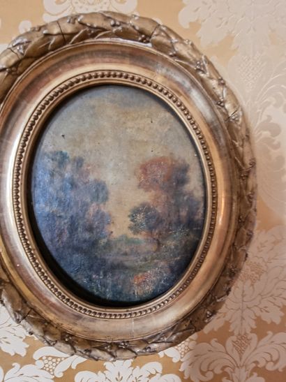 Ecole Francaise vers 1840
Landscape with...