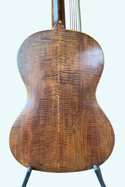 Russian guitar with twelve strings, two necks,...
