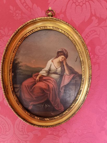 Ecole ITALIENNE du XIXème siècle, suiveur...