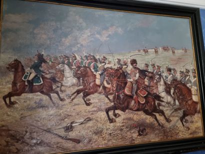 Emile CHEPFER (1876 - 1944)
The Charge of...