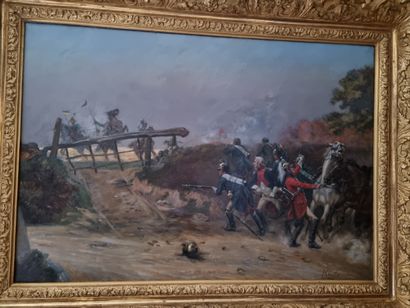 Henri CHARTIER (1859 - 1924)
French dragoons...