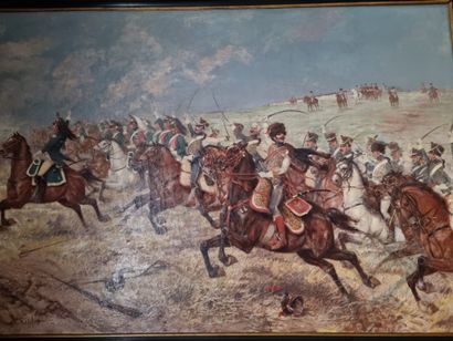 Emile CHEPFER (1876 - 1944)
The Charge of...