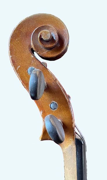 Violin made in Mirecourt, label Nicolas Bertholini,...