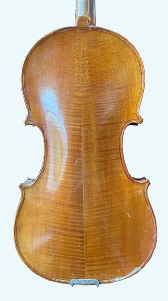 Violin made in Mirecourt, label Nicolas Bertholini,...
