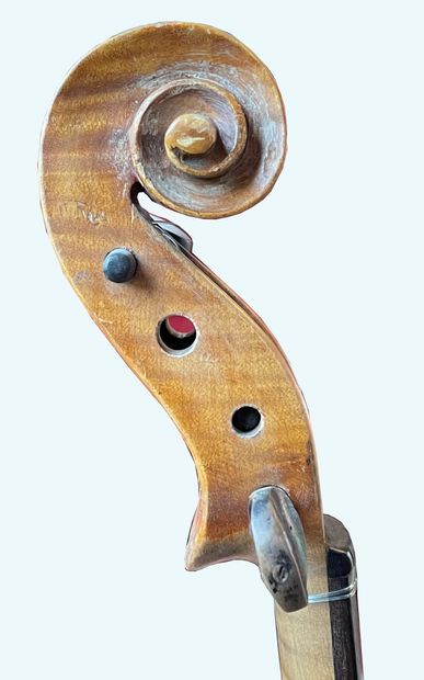 French violin, with label 