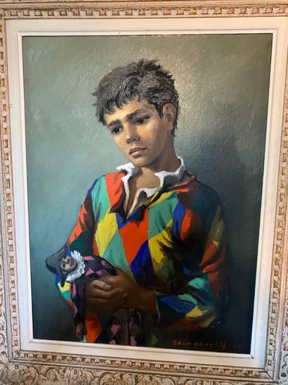 Anatola SOUNGOUROFF (1911-1982)
Portrait...