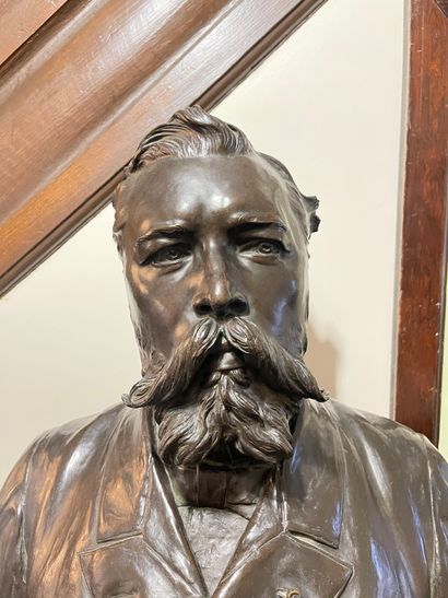 Aimé-Jules DALOU (1838-1902)

Bust of Henri...