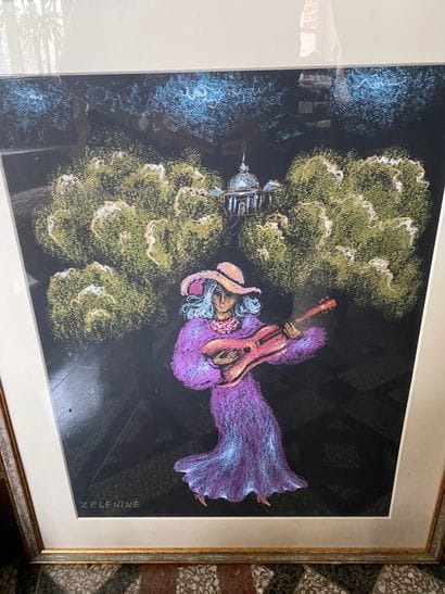 Édouard ZELENINE (1938-2002)

A woman playing...