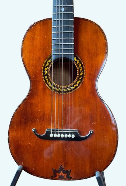 Russian guitar, seven strings, maple back...