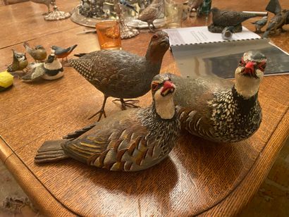 SYLVESTRIE
Perdreaux rouges
Suite of three...
