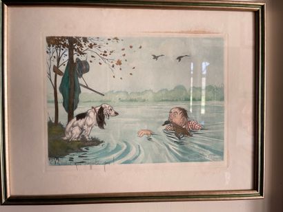 Arthur Boris KLEIN (1893 - 1985)
Lot of four...