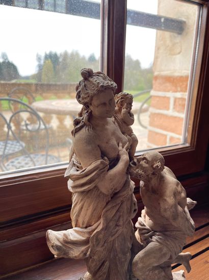 École Française du XIXe siècle
Roman Charity
Terracotta...