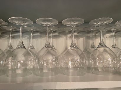 VILLEROY ET BOCH
Set of twenty-eight crystal...