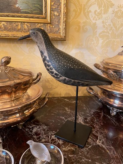 W. S. MORTON (1809-1871)
Polychrome wood...