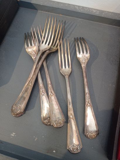 Part of menagere
In silver 950°/°° including...