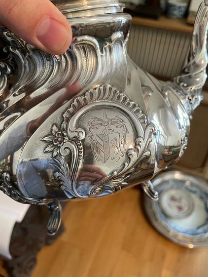 Tea and coffee service
In silver 950°/°°...