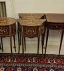 Pair of tables of living room of moved form
In...