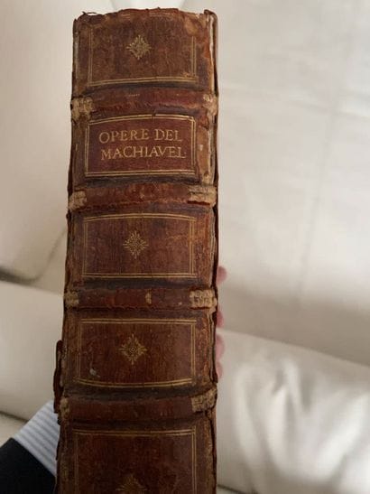 The works of Machiavelli 1 volume
Leather...