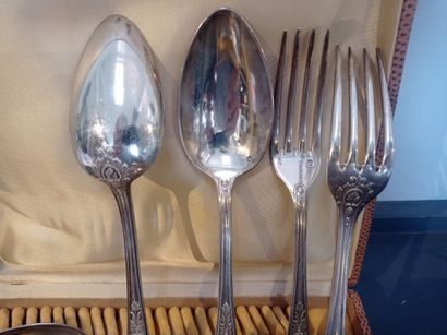 Part of menagere
In silver 950°/°° including...