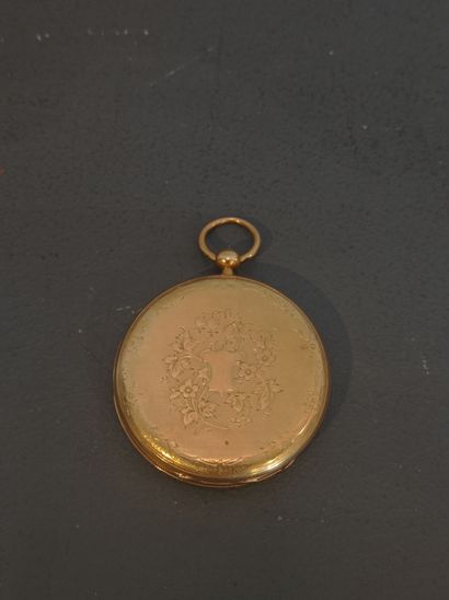 Watch
In guilloché gold 750°/°°
Decorated...