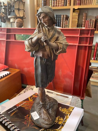ECOLE NAPOLITAINE DU XIXème SIECLE
Crib figure
Polychrome...