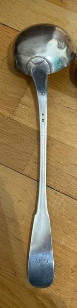 Ladle
In old silver 950°/°°
Uniplat model...