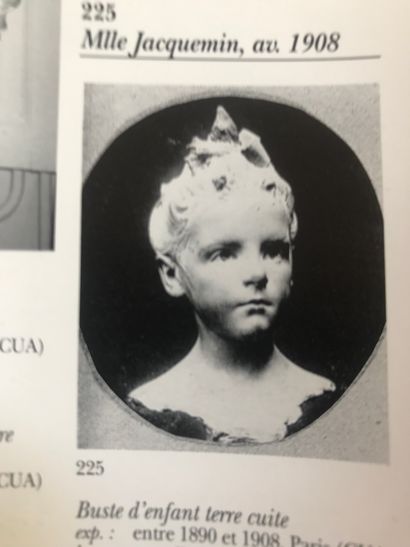 
French school of the end of the 19th century

Bust...