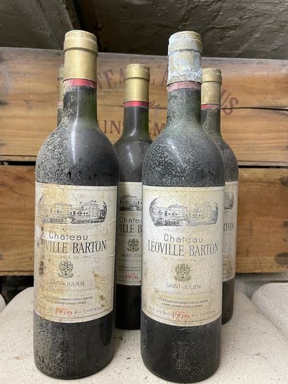 5 Blles (red) Château Léoville Barton, 1976...