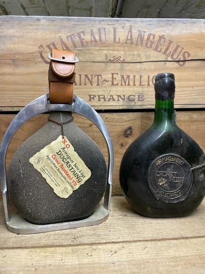 2 Blles of Armagnac :
- Cachet noir Peuchet...