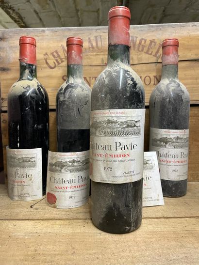 5 Blles (red) Château Pavie, 1972
Saint Emilion...