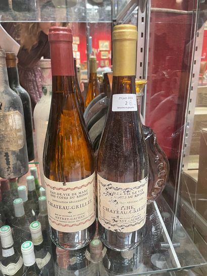 
2 Blles (white) Château-Grillet

Château...