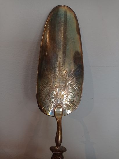 Lot in silver 950°/°° including
An asparagus...