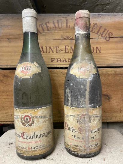 Lot of 6 Blles :
Nuits-Saint-Georges, 1966
Marquis...