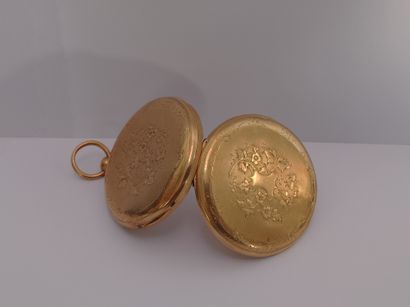 Watch
In guilloché gold 750°/°°
Decorated...