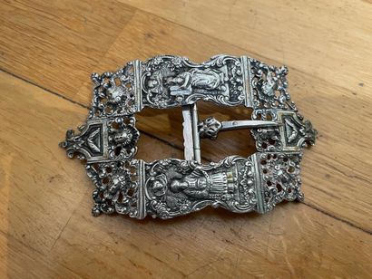 Belt buckle
In Dutch silver 835°/°°
With...