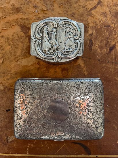 Lot in foreign silver 800°/°° and 925°/°°...