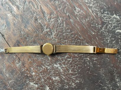 REXA lady's watch bracelet In gold 750°/°°
Round...