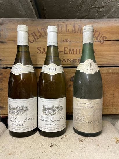 2 Blles (white) Chablis, 1993
Grand cru,...