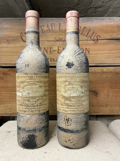 2 Blles (red) Château Margaux, 1970 1er grand...