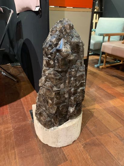 Quartz fumé sceptre
Divino das Laranjeiras,...