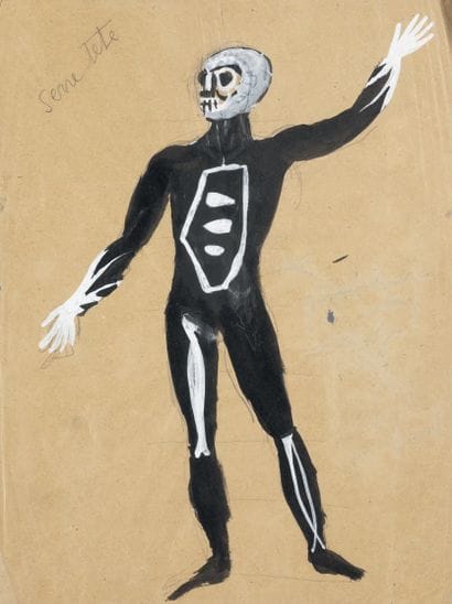 Antoni CLAVE (1913-2005)
La mort. Maquette...