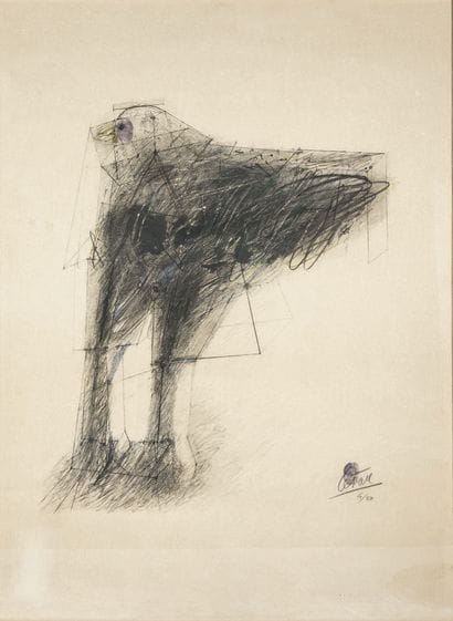 CÉSAR
Poule
Lithographie, belle épreuve signée...
