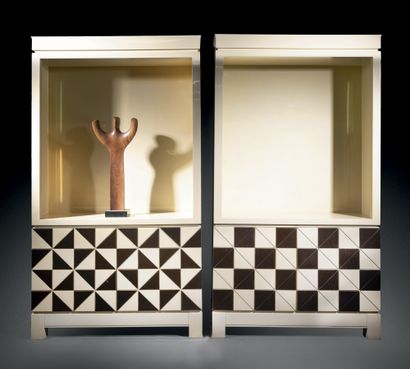 Emile VERANNEMAN (1924-2004)
Deux vitrines...