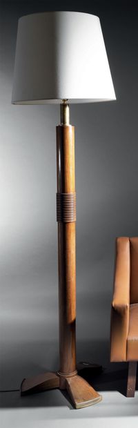 JULES LELEU (1881-1963)
Lampe de parquet...