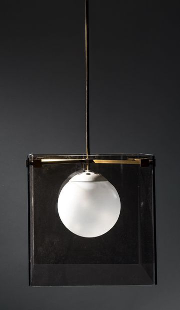 Max INGRAND (attribué à) & FONTANA ARTE (éditeur)
Suspension,...