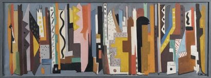 ZOUM WALTER (1902-1974)
Frise II, 1965
Huile...