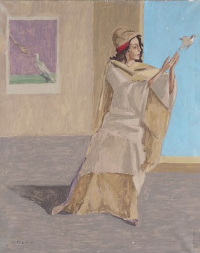 BENN (1905-1989)
Marianne et Colombe
Huile...