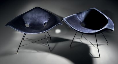 Augusto BOZZI (1924-1982) & SAPORITI (éditeur)
Paire...